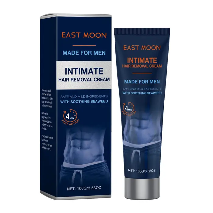 Crème d'épilation pour hommes crème épilateur indolore zones intimes santé épilateur apaisant inhibi