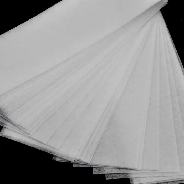 100 pièces épilation non tissé corps tissu cheveux enlever cire rouleaux de papier haute qualité