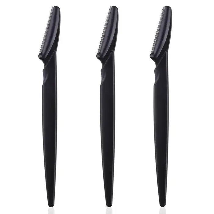 3/10 pièces épilation des sourcils coupe-épilation couteau de sécurité maquillage grattoir rasoir de