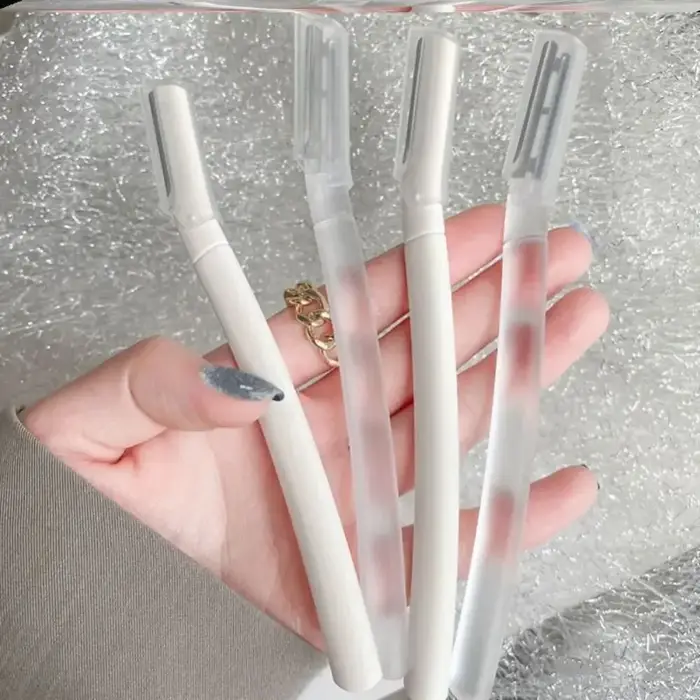 Rasoir à sourcils sûr anti-rayures Macro outil de rasage