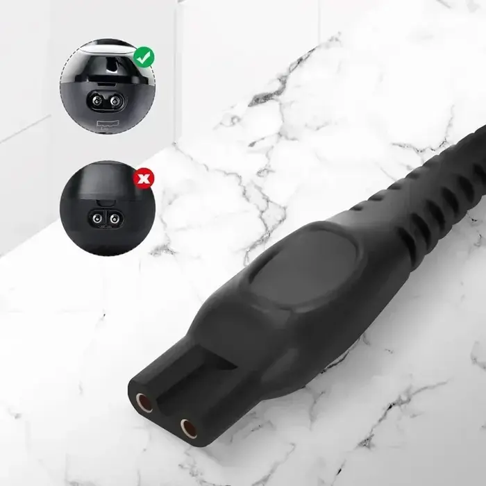 Cordon d'alimentation pour rasoir électrique