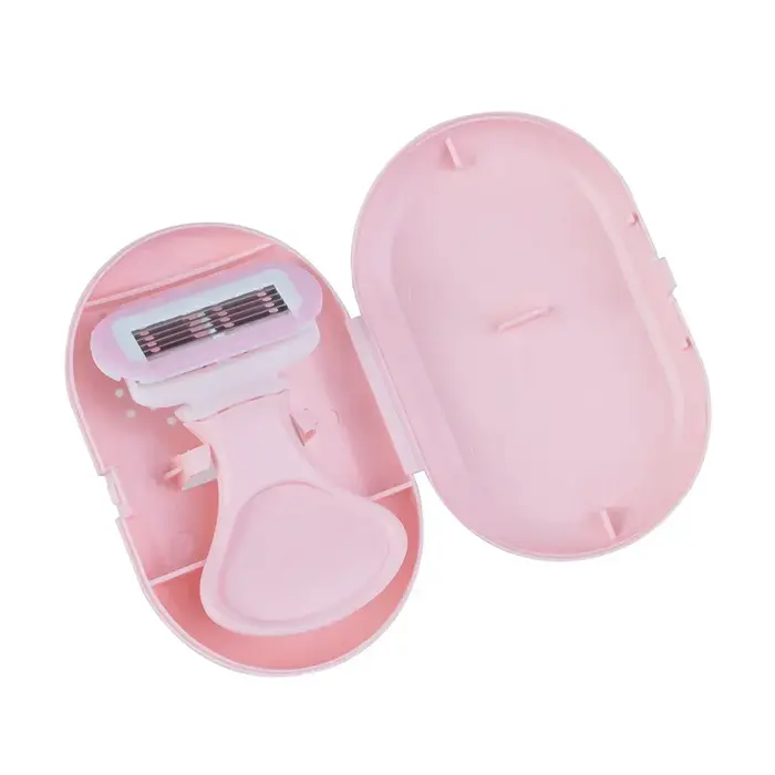 Rasoir à lame Portable pour femmes, couteau d'épilation réutilisable, épilateur, jambe, aisselles, t