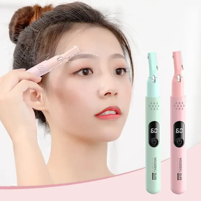 Tondeuse professionnelle indolore pour sourcils et le visage