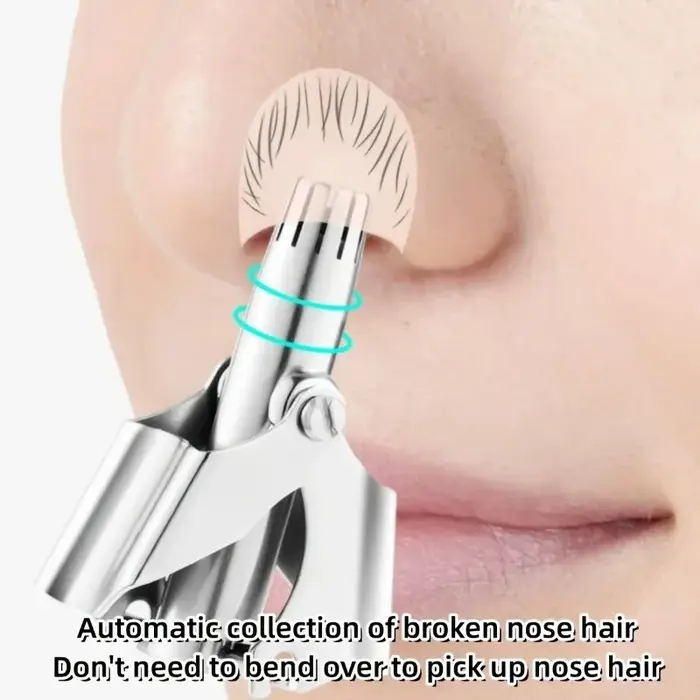 Tondeuse manuelle pour poils du nez