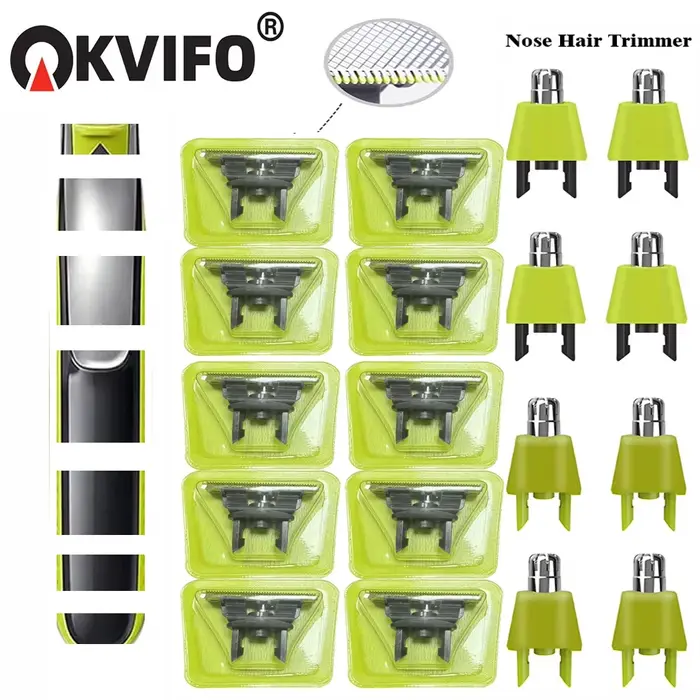 KVIFO – lame de rechange pour rasoir OneBlade et une lame QP2520 QP2530 QP2620 QP2630 QP6510 QP6520,
