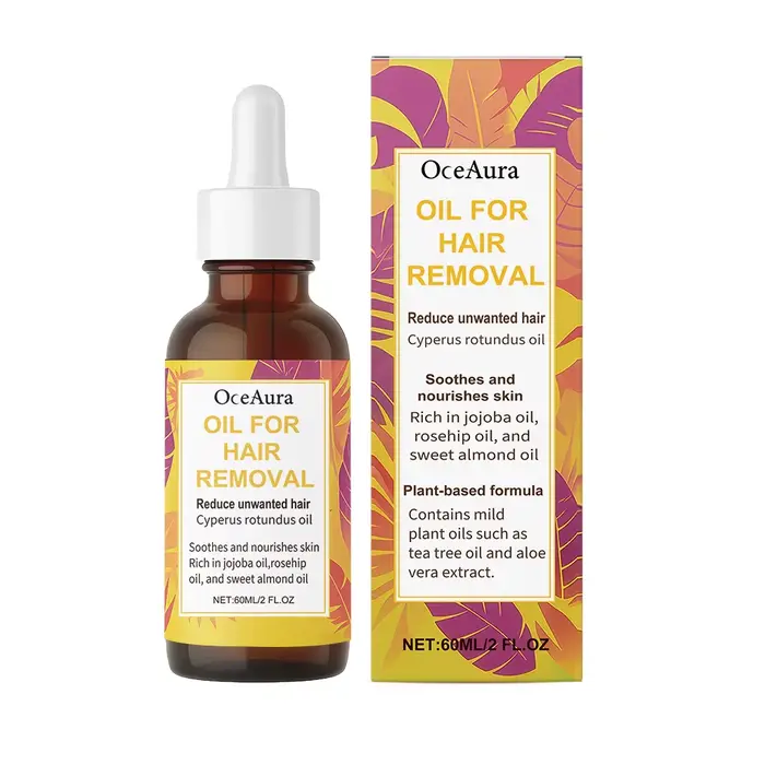 Huile Essentielle pour l'Épilation : Soin Doux et Nourrissant pour la Peau du Corps, Huile Dépilatoi