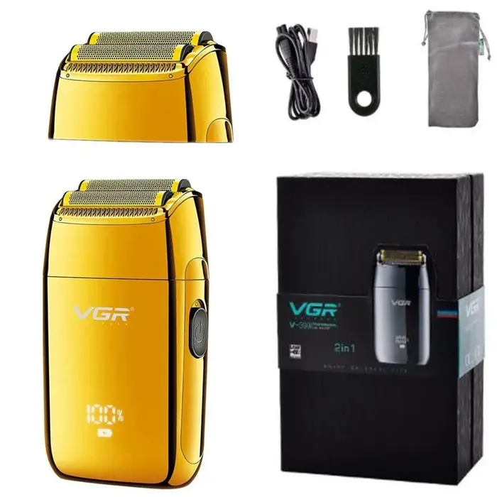 VGR rasoir électrique Rechargeable pour hommes barbe cheveux