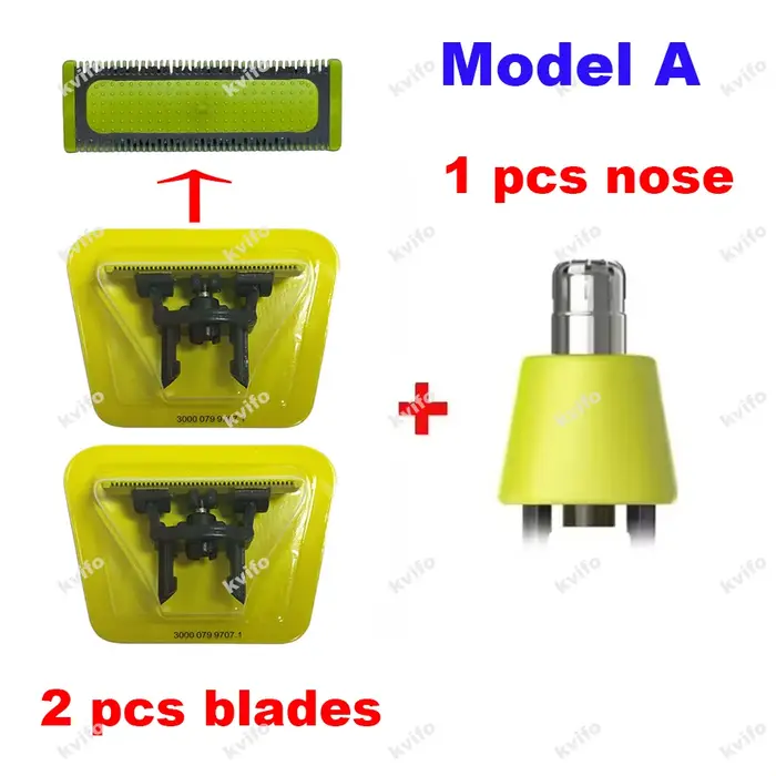 Kit de remplacement pour rasoir électrique A/B, nouveau modèle pour One & lame, Compatible avec QP-2