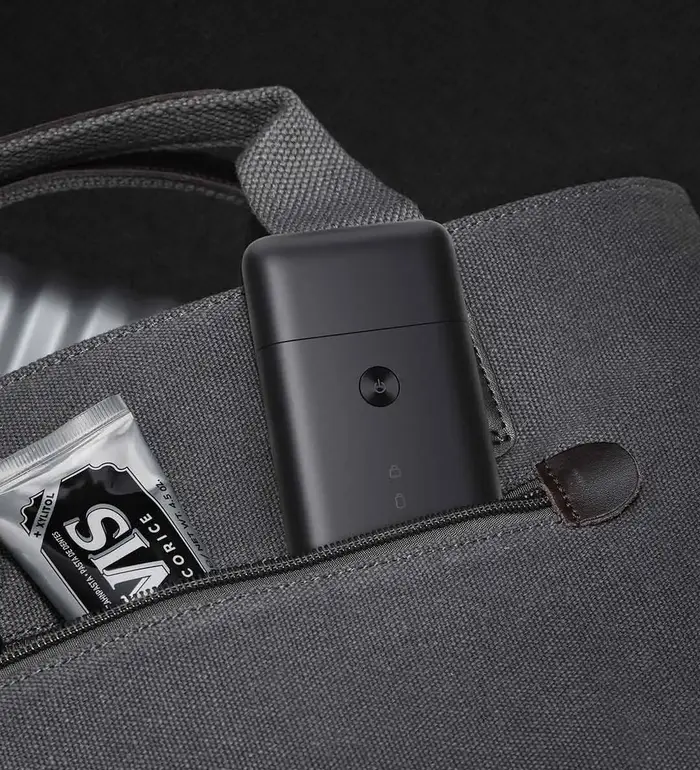 Nouveau Xiaomi Mijia rasoir électrique alternatif double lame MSW201 IPX7 Ultra-mince Portable aspiration magnétique