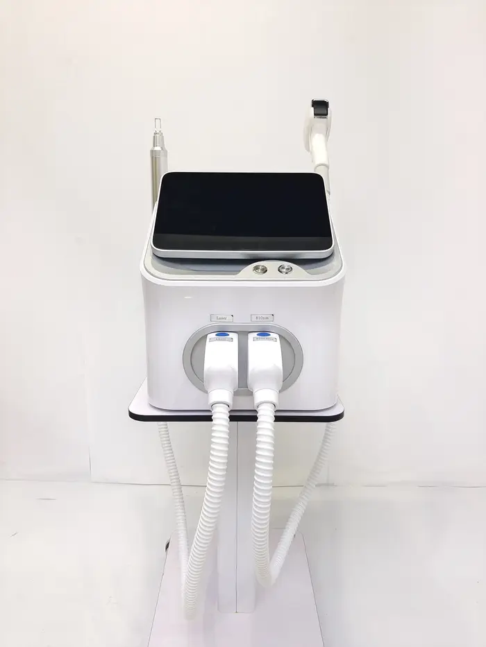 Système d'épilation au laser diode 808 nm et d'élimination des tatouages par picoseconde Soprano Titanium Ice Platinum 2-en-1 pour salons