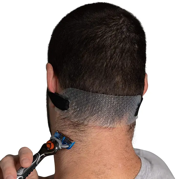Gabarit de rasage à encolure réglable et Guide de coupe de cheveux