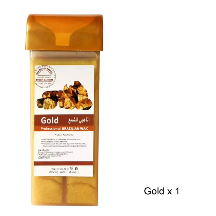 NOUVEAU 2026 Recharge de cire roll-on douce – Cire dépilatoire à l'Aloe, Rose et Citron pour les jam