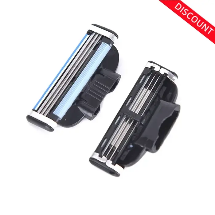 Lames de rasoir hommes femme épilateur 4 pièces Mach 3 cartouches