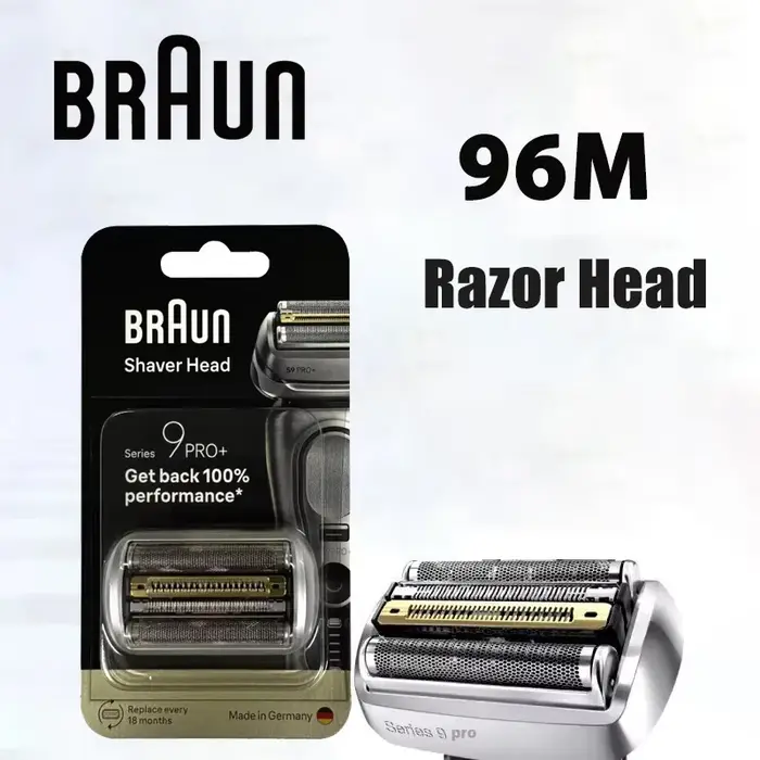 Têtes de lame de rechange Braun 96M pour rasoir électrique Braun série 9 S9 Pro S9 Pro +