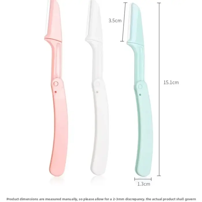Rasoir facial pliable sûr pour femmes