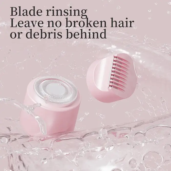 Mini rasoir électrique rechargeable pour femme
