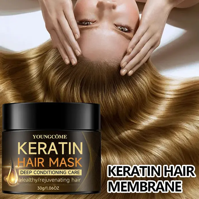 Masque capillaire magique à la kératine