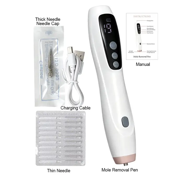 Stylo Laser électrique Plasma, cosmétique, grains de beauté, boutons, taches de rousseur, éliminatio