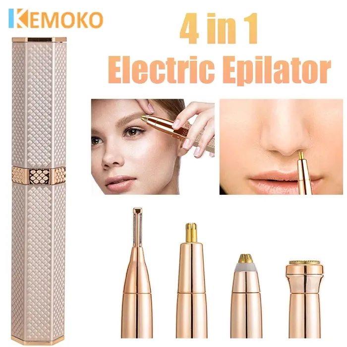 Tondeuse à sourcils électrique 4 en 1