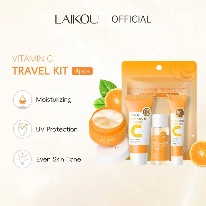 LAIKOU – ensemble de voyage à la vitamine C