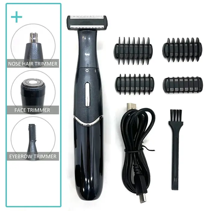 Zone intime coupe de cheveux rasoir de précision hommes ligne de Bikini boules