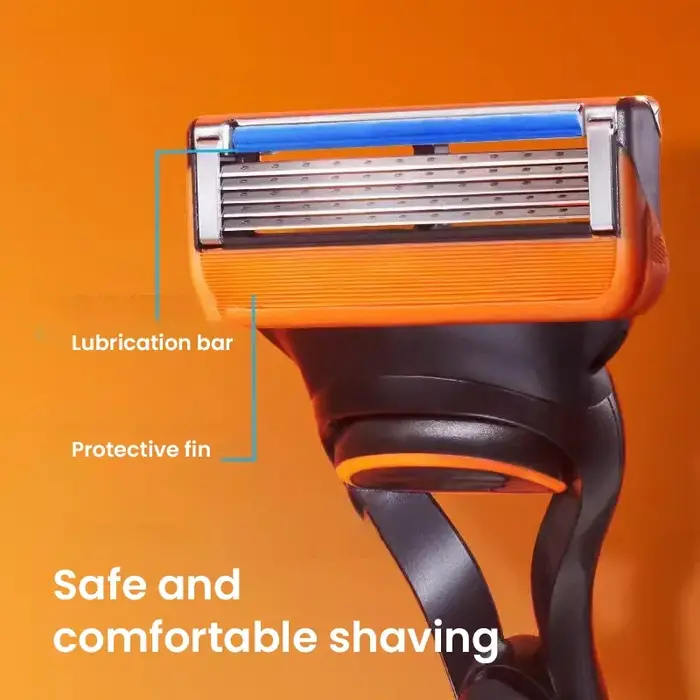 Rasoir manuel de sécurité Gillette Fusion 5 pour homme avec lames de rechange