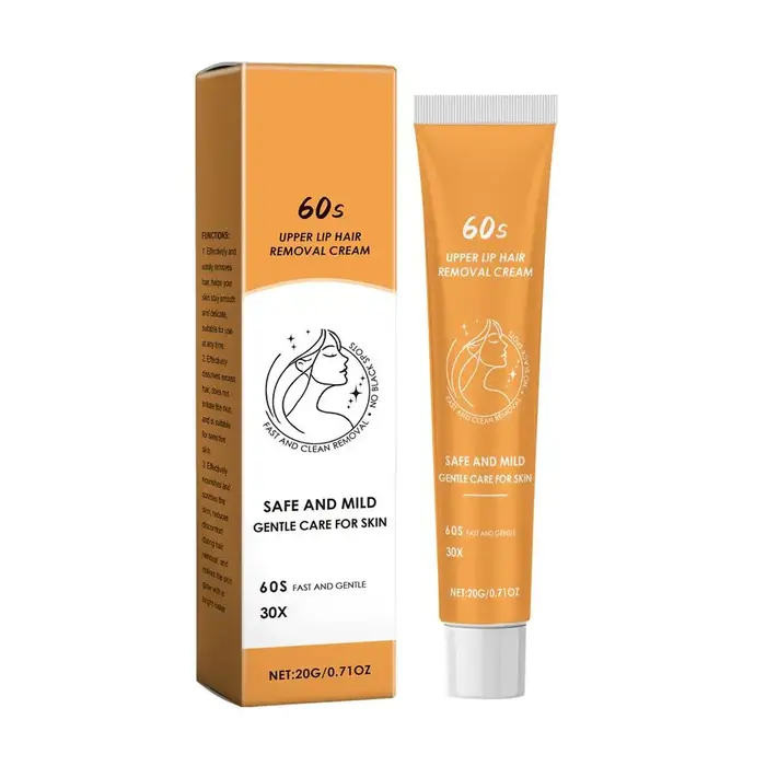 Épilateur à lèvres pour hommes et femmes, crème d'épilation douce et indolore pour le visage, Gel hy