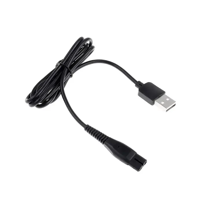 Câble d'alimentation USB pour rasoir électrique, cordon de charge USB, adaptateur électrique HQ8505