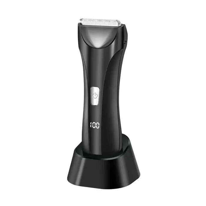 Épilation pubienne intime pour hommes tondeuse électrique d'aine rasoir masculin pour des zones sensibles