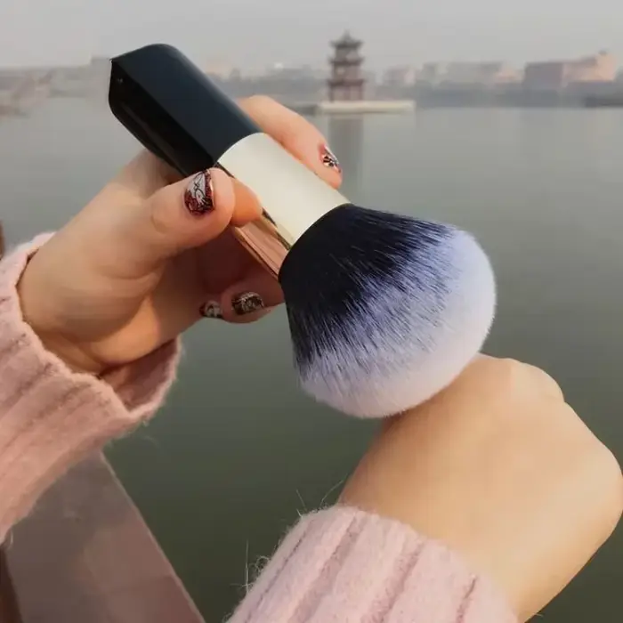 Pinceau de fond de teint en poudre de grande taille, pinceau de maquillage professionnel multifoncti