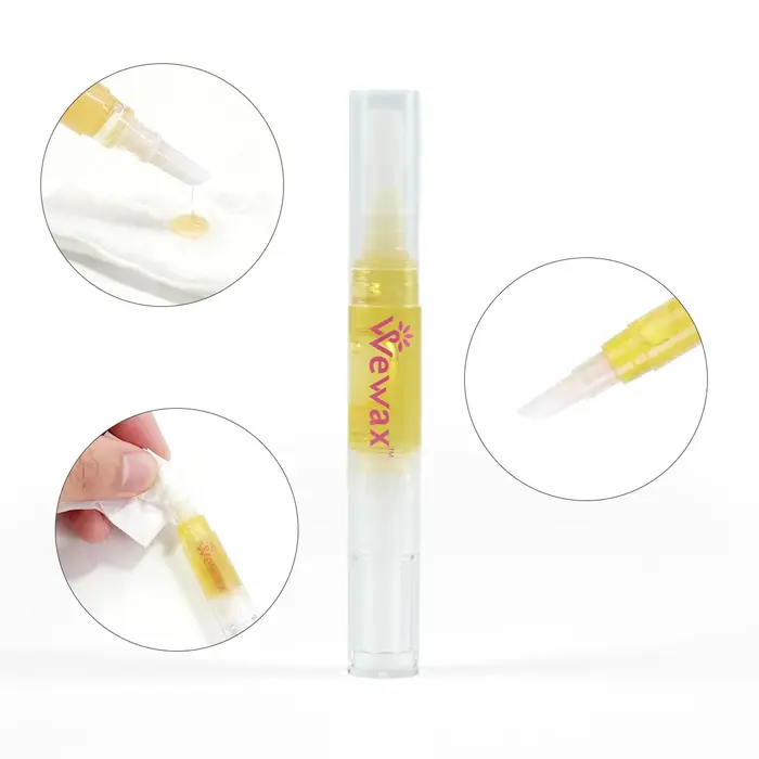 Kit de cire dépilatoire pour le visage WEWAX à l'odeur de miel, formule hypoallergénique douce pour sourcils, lèvres, barbe, doigts, épilation partielle précise.