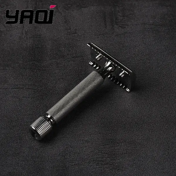 Yaqi BAENZIGER rasoir de sécurité en acier inoxydable pour hommes femmes