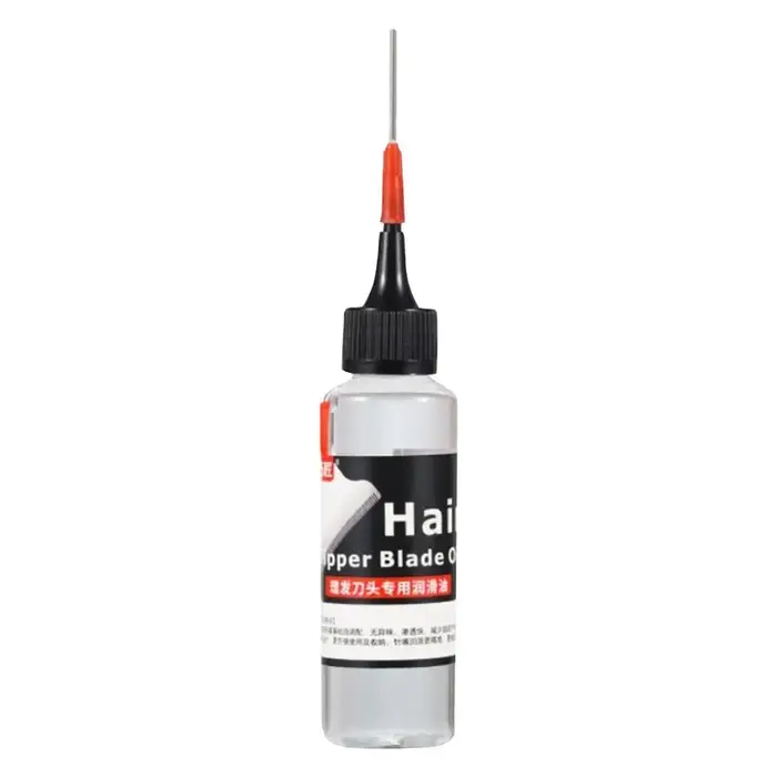 Huile d'entretien pour tondeuse électrique 60 ml, lubrifiant pour lames de tondeuse à cheveux, huile