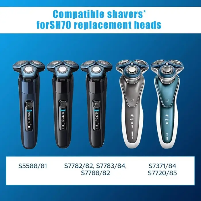 SH50 SH70 SH90 têtes de rechange pour rasoirs Philips série 5000 AquaTouch Power Touch S5210 S5370