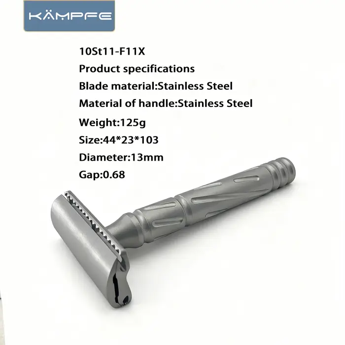Rasoir de sécurité traditionnel pour homme KAMPFE CNC