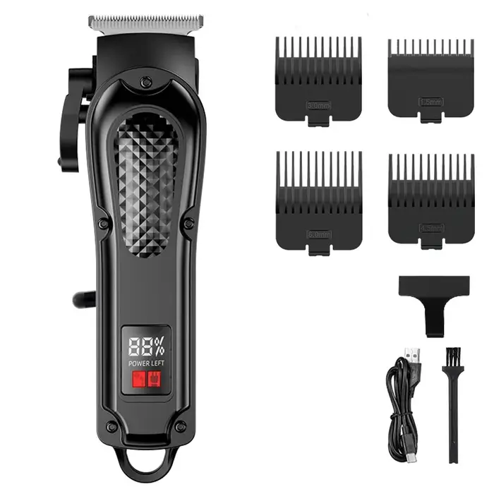 Tondeuse à cheveux électrique professionnelle pour la rasage de la tête et l'auto-toilettage