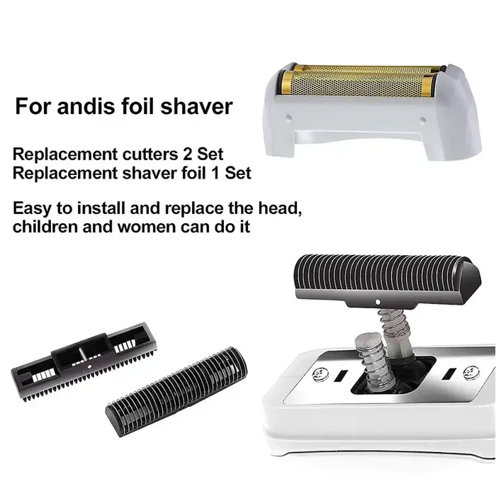 Original Andis rasoir remplacement et couteaux pour Profoil Lithium Plus 17205 17170 barbier cheveux électrique hommes