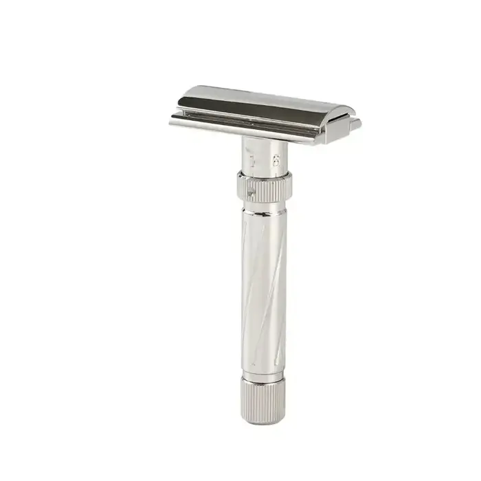 Rasoir de sécurité réglable en acier inoxydable pour homme Yaqi Ultima - Expérience de rasage confor