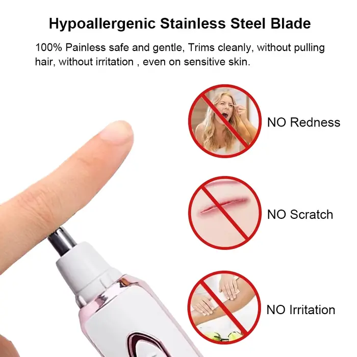 Rasoir électrique pour femme épilation du corps épilateur indolore tondeuse sans fil femmes visage jambe Bikini