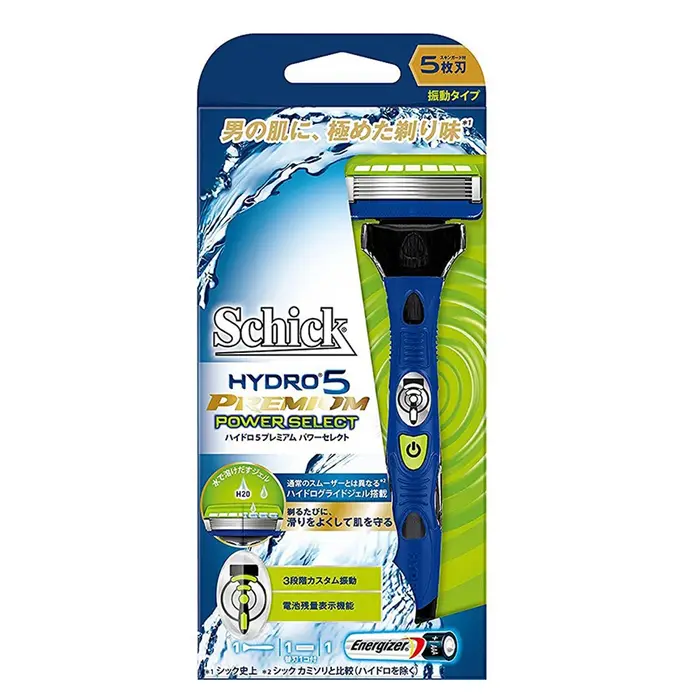 Rasoir SCHICK Hydro 5 Original avec Vibration électrique apaisante lames confortables à 5 couches me
