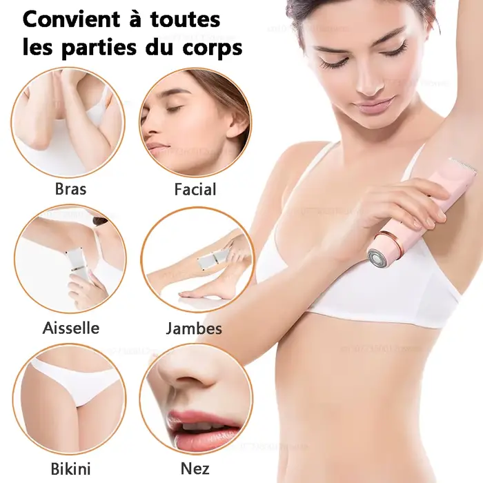 Rasoir électrique pour femme