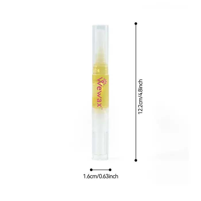 Kit de cire dépilatoire pour le visage WEWAX à l'odeur de miel, formule hypoallergénique douce pour sourcils, lèvres, barbe, doigts, épilation partielle précise.