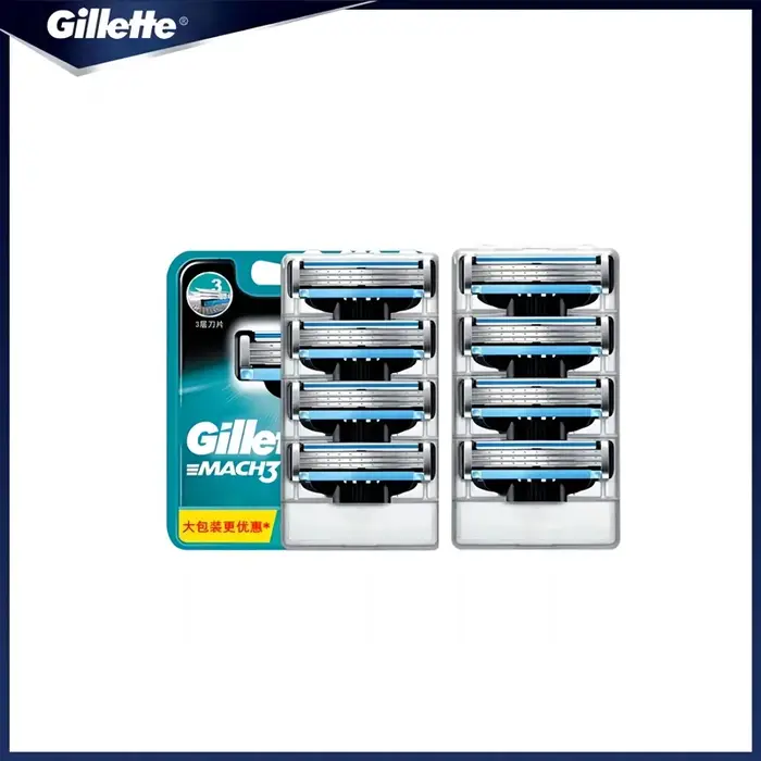 Gillette Mach 3 lames de rasoir 4 pièces recharges de lame