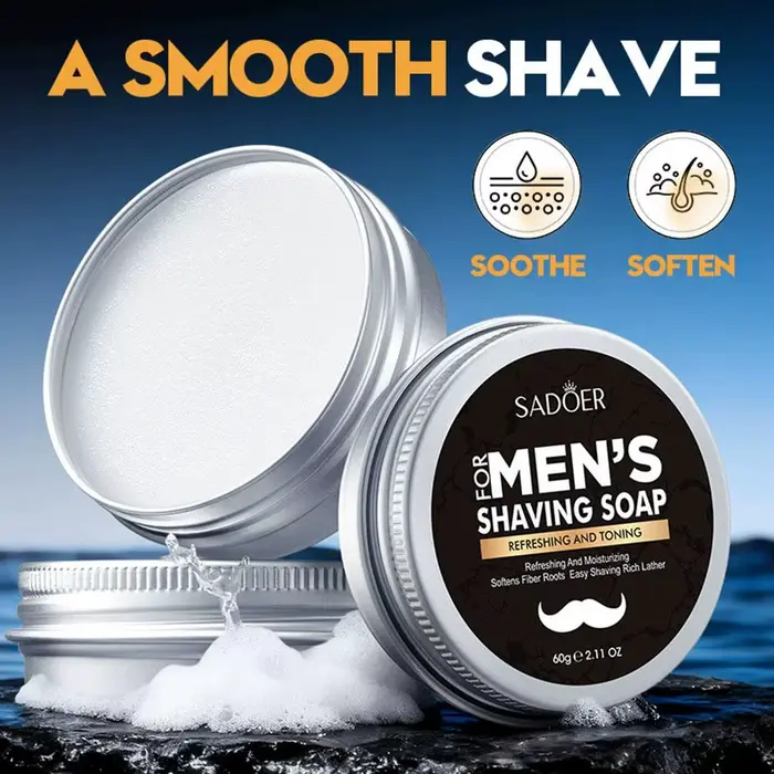 Savon à raser pour hommes 60g