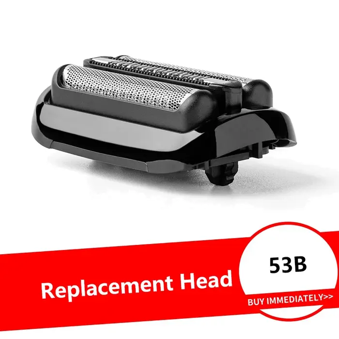 Tête de rechange compatible avec le rasoir électrique Braun Series 5/6 5018s, 5020s, 5031s, 5050cs, 