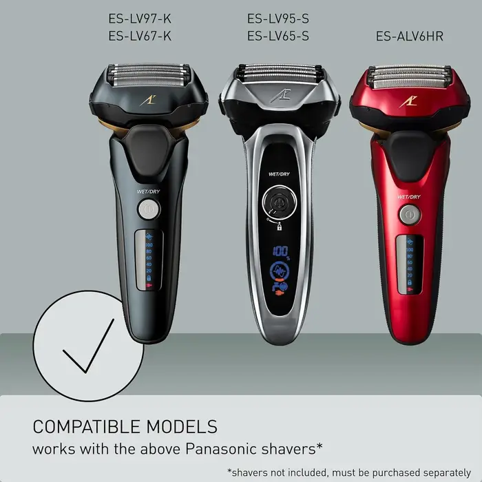 Lame intérieure et tête extérieure de rasoir électrique pour hommes