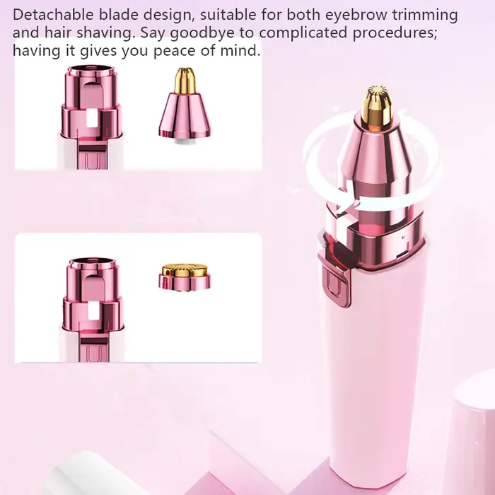 Épilateur rechargeable 2 en 1