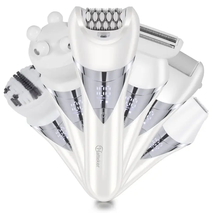 Épilateur portable rechargeable 6 en 1 pour femmes