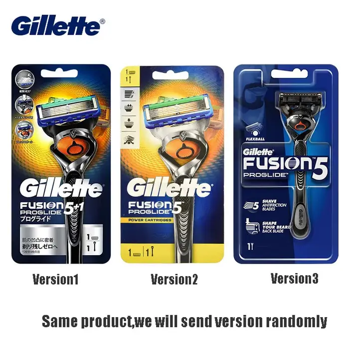 Gillette ProGlide rasoir homme 5 couches Anti Friction lame