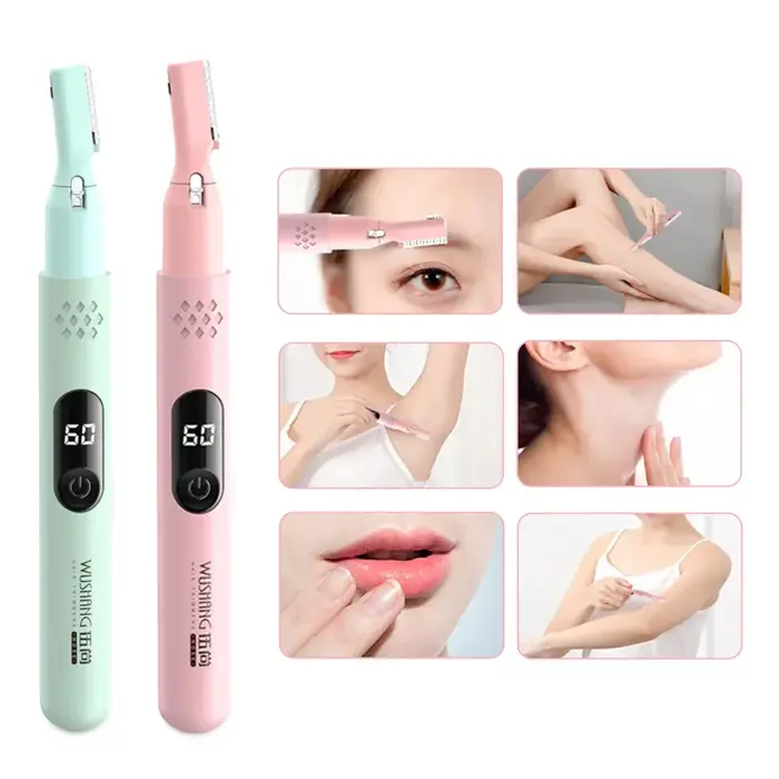 Tondeuse professionnelle indolore pour sourcils et le visage